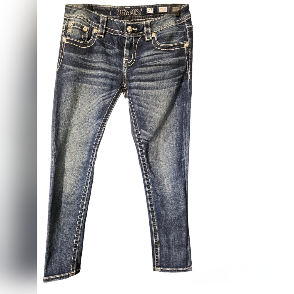 Miss Me size 27 ankle jeans